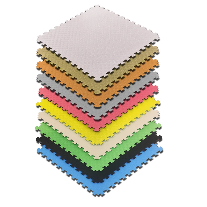 TATAMI PUZZLE Blanco Oliva 1x1m | 20mm | Reversible | Antideslizante | Multifuncional