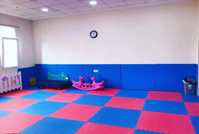 losetas parque infantil caucho