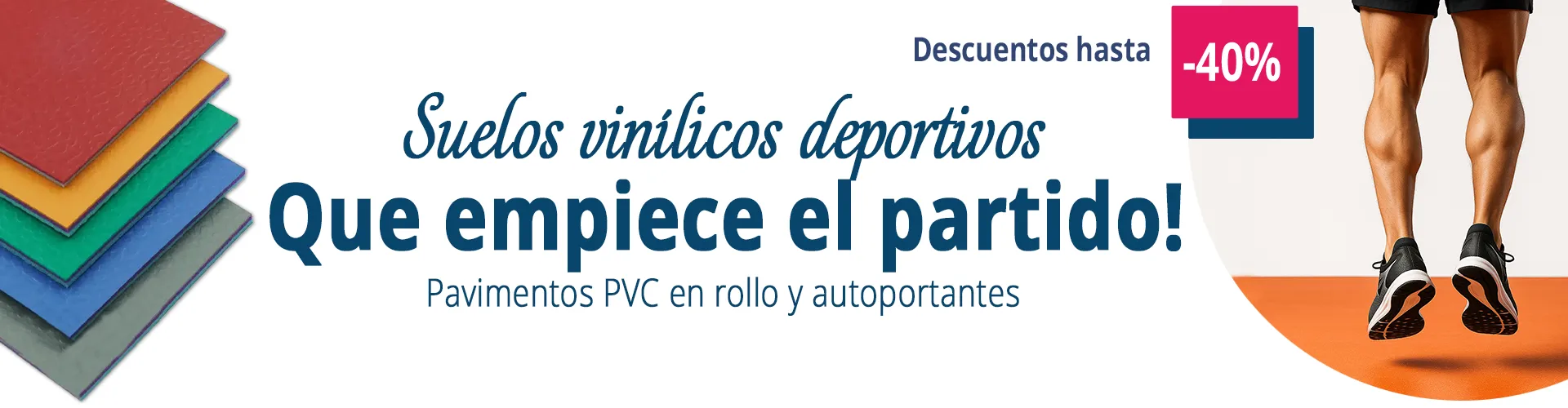 Pavimentos deportivos PVC